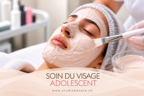 Soin du visage adolescent à Genève au Studio Beauté Rosemary